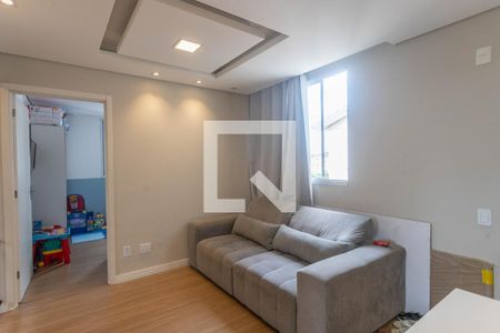 Sala  de apartamento à venda com 2 quartos, 47m² em Jardim Bandeirante, Diadema