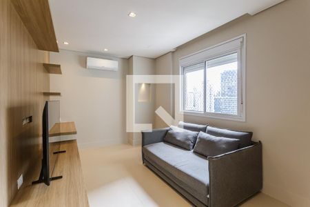 Sala de TV de apartamento para alugar com 2 quartos, 156m² em Vila Olímpia, São Paulo