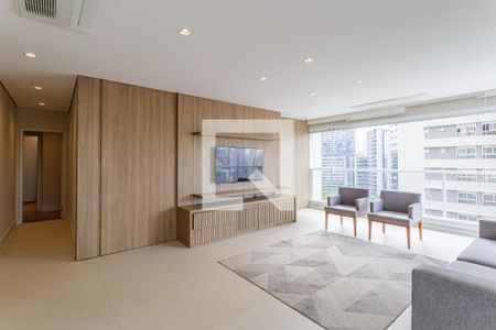 Sala de apartamento para alugar com 2 quartos, 156m² em Vila Olímpia, São Paulo