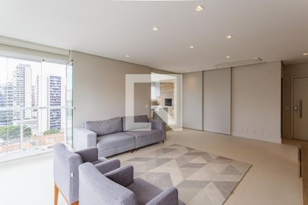 Sala de apartamento para alugar com 2 quartos, 156m² em Vila Olímpia, São Paulo