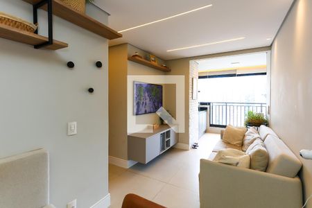 sala sala sala  de apartamento à venda com 2 quartos, 64m² em Vila Andrade, São Paulo