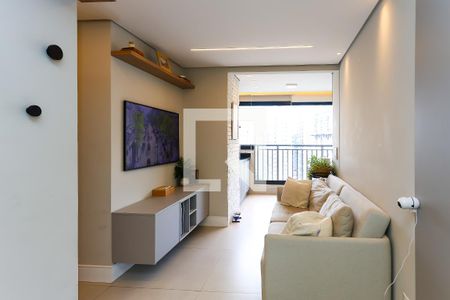 sala  de apartamento à venda com 2 quartos, 64m² em Vila Andrade, São Paulo