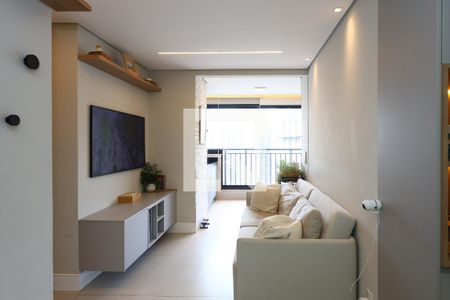 sala  de apartamento à venda com 2 quartos, 64m² em Vila Andrade, São Paulo