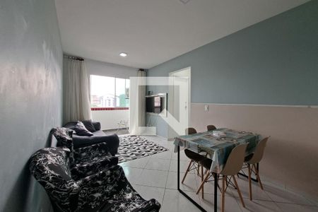 Sala de apartamento para alugar com 2 quartos, 62m² em Canto do Forte, Praia Grande