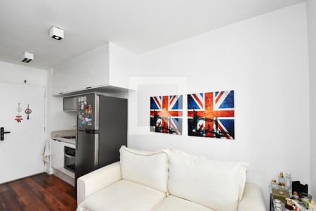 Sala de estar de apartamento para alugar com 1 quarto, 37m² em Jardim Paulistano, São Paulo
