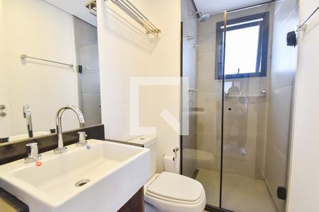 Banheiro de apartamento para alugar com 1 quarto, 16m² em Vila Mariana, São Paulo