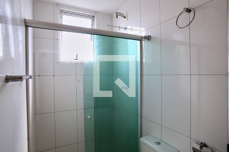 Banheiro da Suíte de apartamento à venda com 3 quartos, 80m² em Santa Cruz, Belo Horizonte