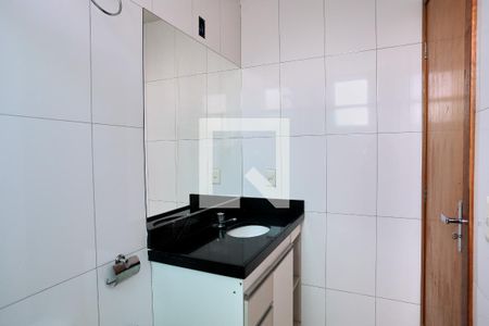 Banheiro da Suíte de apartamento à venda com 3 quartos, 80m² em Santa Cruz, Belo Horizonte