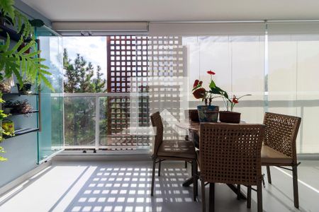 Sala - Varanda de apartamento para alugar com 3 quartos, 186m² em Chácara Santo Antônio, São Paulo