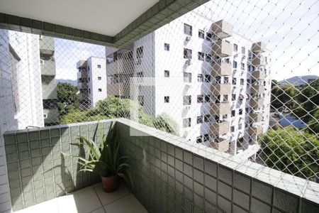 Varanda de apartamento para alugar com 2 quartos, 69m² em Pechincha, Rio de Janeiro