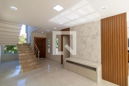 Salas de casa de condomínio para alugar com 3 quartos, 270m² em Swiss Park, Campinas