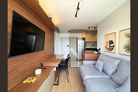 Sala de apartamento à venda com 2 quartos, 47m² em Moema, São Paulo