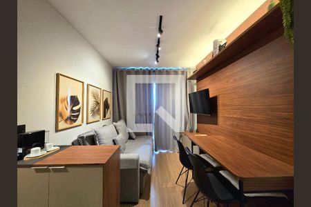 Sala de apartamento à venda com 2 quartos, 47m² em Moema, São Paulo