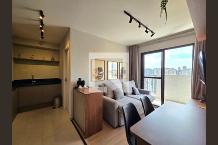 Sala de apartamento à venda com 2 quartos, 47m² em Moema, São Paulo