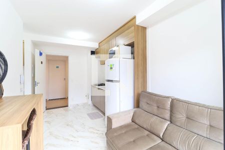 Sala e Cozinha de apartamento para alugar com 1 quarto, 28m² em Vila Mazzei, São Paulo