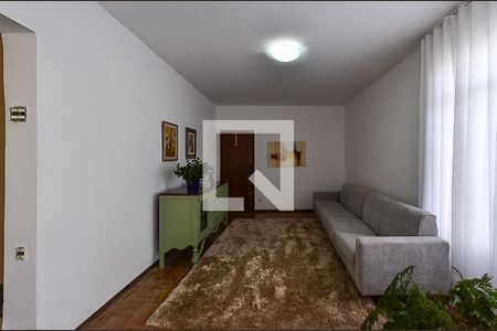 Sala de Estar de apartamento à venda com 6 quartos, 330m² em Santo Antônio, Belo Horizonte