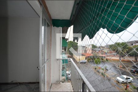 Varanda da Sala de apartamento para alugar com 2 quartos, 63m² em Marechal Hermes, Rio de Janeiro