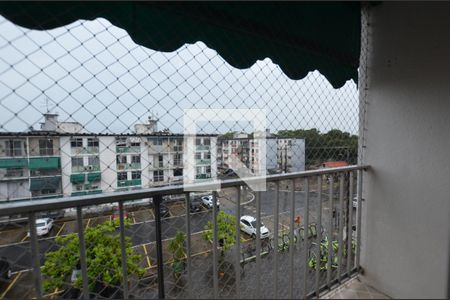 Varanda da Sala de apartamento para alugar com 2 quartos, 63m² em Marechal Hermes, Rio de Janeiro