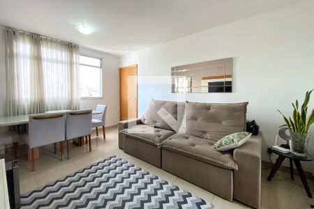 Sala de apartamento à venda com 3 quartos, 65m² em Graça, Belo Horizonte