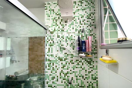 Banheiro da Suíte 1 de apartamento à venda com 3 quartos, 65m² em Graça, Belo Horizonte