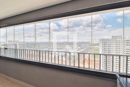 Varanda gourmet de apartamento para alugar com 3 quartos, 107m² em Jardim Sul, Uberlândia