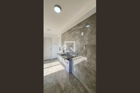 Sala, Cozinha e Área de Serviço de apartamento para alugar com 2 quartos, 38m² em Jardim São Luís, São Paulo