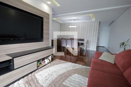 Sala de apartamento à venda com 3 quartos, 114m² em Vila Eldizia, Santo André