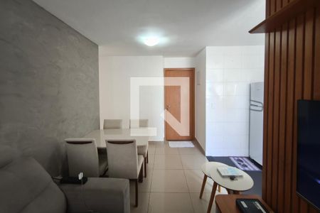 Sala de apartamento à venda com 2 quartos, 42m² em Parque Industrial, Campinas