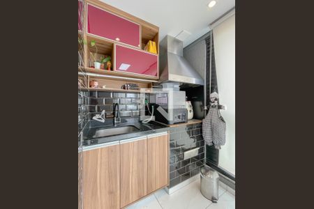 Sacada - Churrasqueira de apartamento à venda com 3 quartos, 85m² em Vila Osasco, Osasco