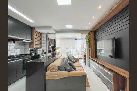 Sala de apartamento à venda com 3 quartos, 85m² em Vila Osasco, Osasco