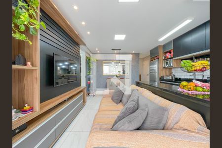 Sala de apartamento à venda com 3 quartos, 85m² em Vila Osasco, Osasco
