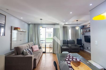 Sala  de apartamento à venda com 3 quartos, 62m² em Recanto das Rosas, Osasco