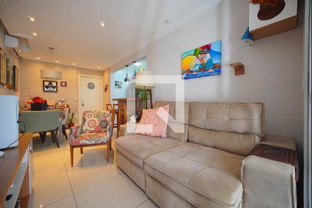 Sala de apartamento para alugar com 2 quartos, 67m² em Coqueiros, Florianópolis