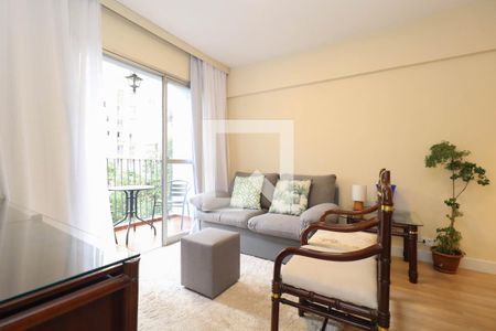 Sala de apartamento para alugar com 2 quartos, 74m² em Pinheiros, São Paulo