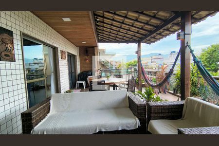 Varanda  de apartamento para alugar com 4 quartos, 400m² em Recreio dos Bandeirantes, Rio de Janeiro