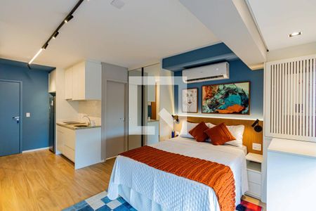 Studio de kitnet/studio para alugar com 1 quarto, 27m² em Perdizes, São Paulo