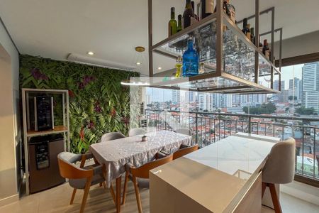 Varanda gourmet de apartamento à venda com 3 quartos, 119m² em Ipiranga, São Paulo