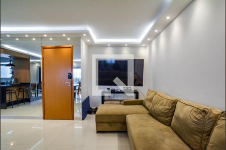 Sala 1 de apartamento para alugar com 2 quartos, 118m² em Vila Valparaíso, Santo André