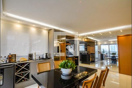 Sala de Jantar de apartamento para alugar com 2 quartos, 118m² em Vila Valparaíso, Santo André