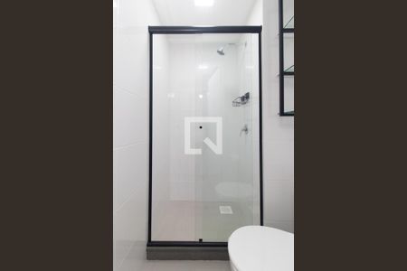 Banheiro de apartamento para alugar com 1 quarto, 28m² em Farroupilha, Porto Alegre