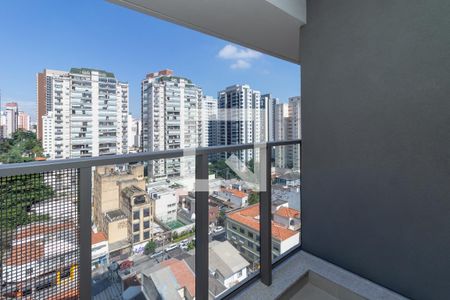 Varanda da Sala de apartamento para alugar com 2 quartos, 58m² em Perdizes, São Paulo