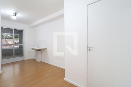 Sala e cozinha de apartamento à venda com 2 quartos, 36m² em Lapa, São Paulo