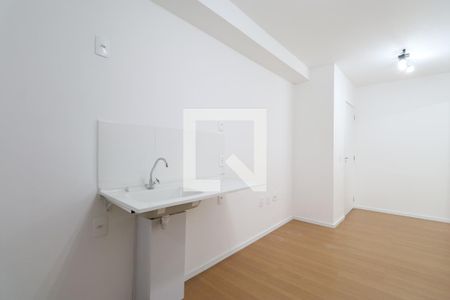 Sala e cozinha de apartamento à venda com 2 quartos, 36m² em Lapa, São Paulo