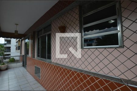 Varanda da Sala de casa de condomínio para alugar com 2 quartos, 96m² em Vila Valqueire, Rio de Janeiro