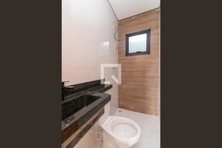 Banheiro da Suíte 1 de casa à venda com 2 quartos, 85m² em Vila Nhocuné, São Paulo