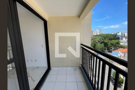 Varanda da Sala de apartamento para alugar com 2 quartos, 44m² em Jardim Ester, São Paulo