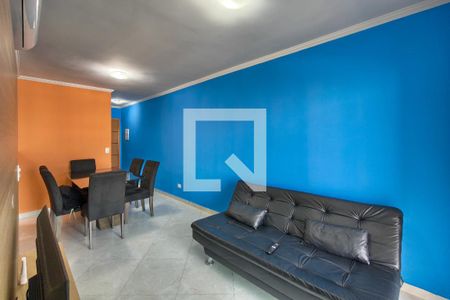 sala de apartamento para alugar com 2 quartos, 124m² em Vila Assuncao, Praia Grande
