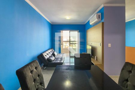 sala de apartamento para alugar com 2 quartos, 124m² em Vila Assuncao, Praia Grande