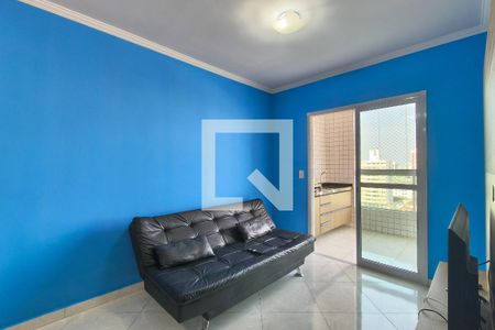 sala de apartamento para alugar com 2 quartos, 124m² em Vila Assuncao, Praia Grande