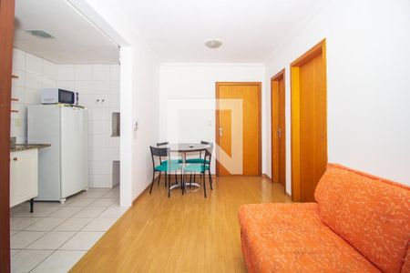 Sala de apartamento para alugar com 1 quarto, 38m² em Jardim Botânico, Porto Alegre